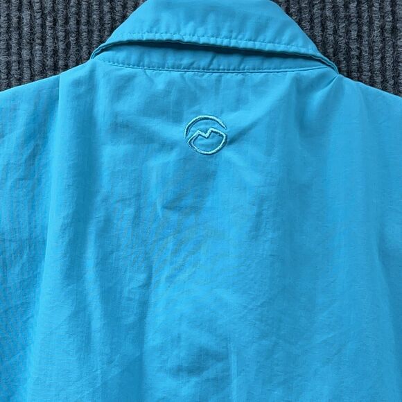 VTG Magellan Fish Gear Shirt Mens 2XL Aqua Blue Vented‎ Moisture Wicking Relaxed - Picture 7 of 16